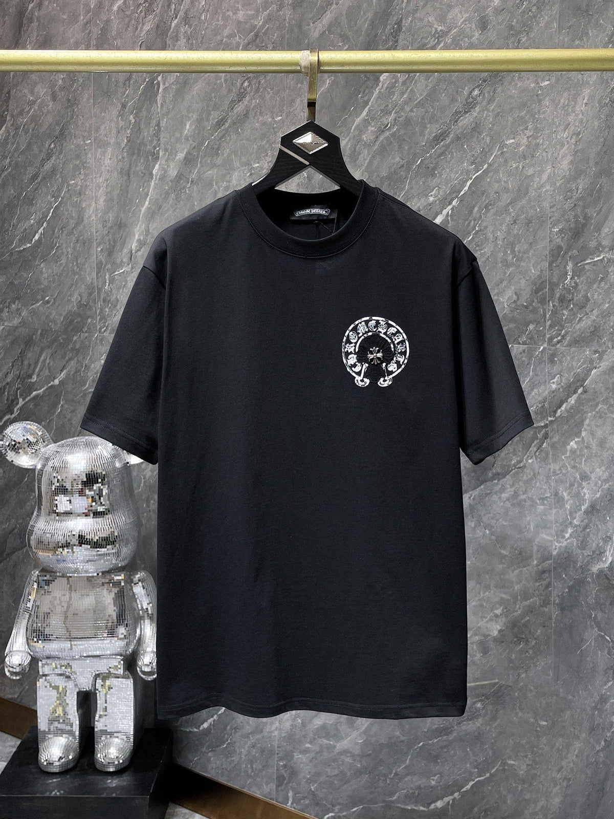 Chrome Hearts Cross Scroll Graphic Short-Sleeve T-Shirt — hero