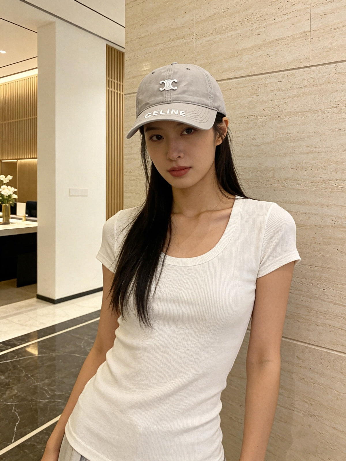 CELINE Baseball Cap in Dopamine Color Scheme